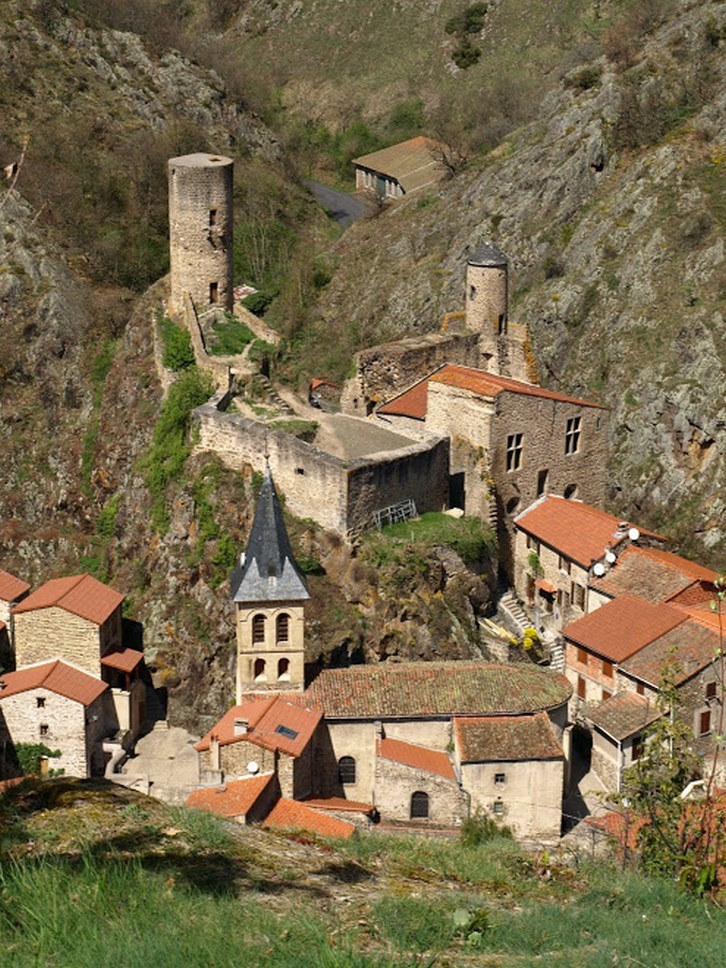 Puy de Dôme (63): Ancienne Ville - Vue Aérienne