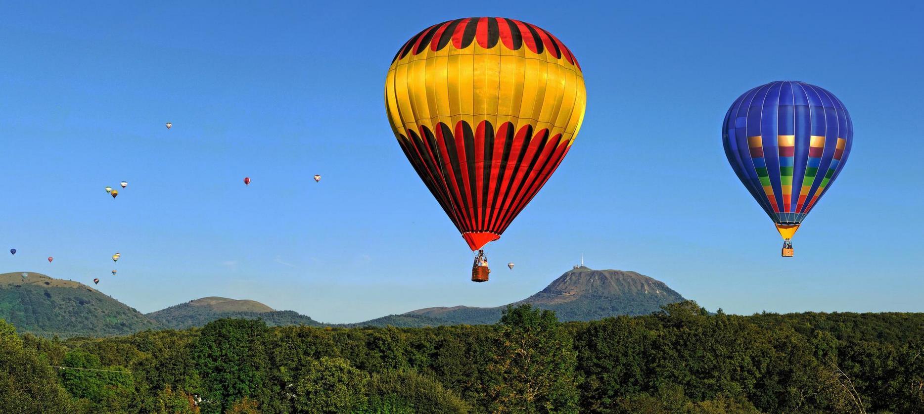 Volcans d'Auvergne : Vol en Montgolfière, Aventure Unique