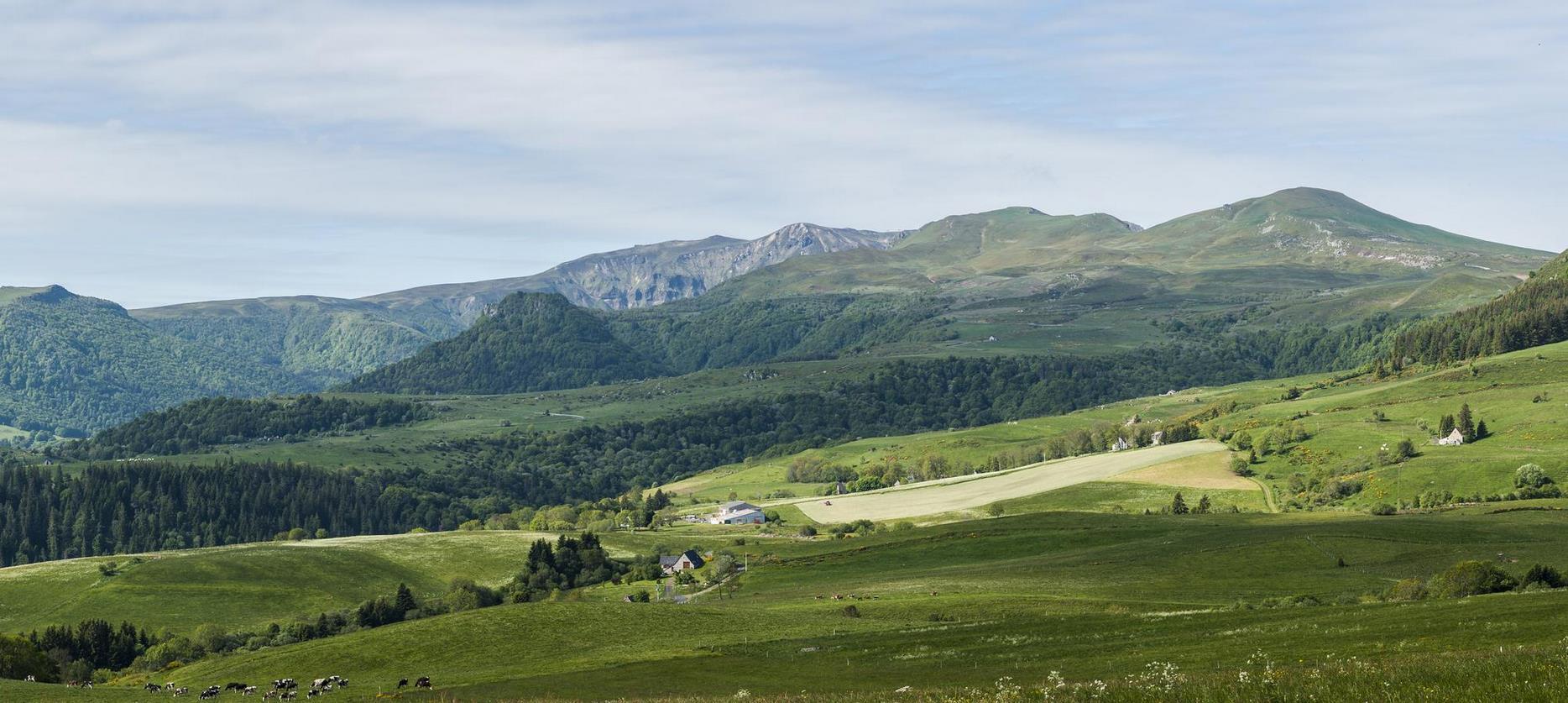 Massif du Sancy : Col de la Croix Morand, Vue Imprenable sur les Sommets