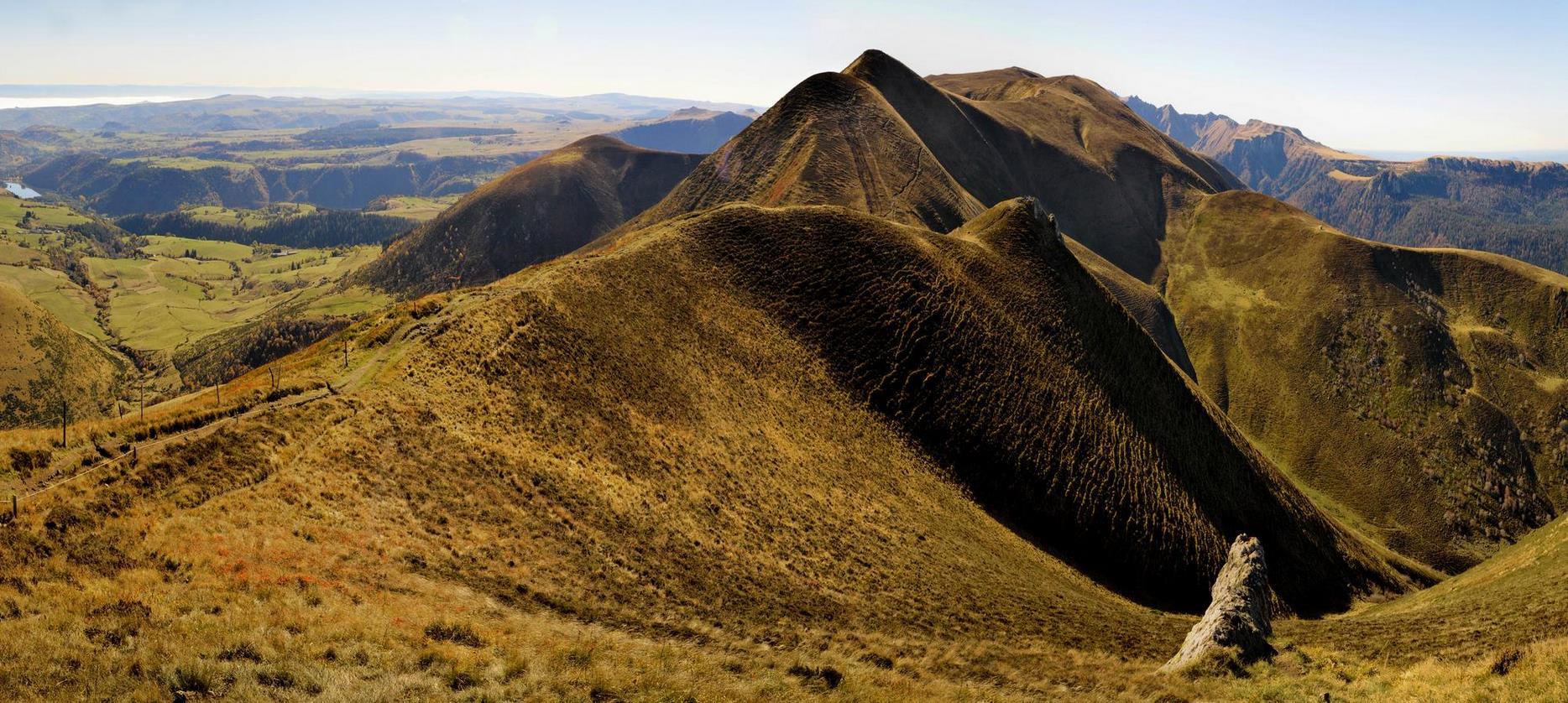 Massif du Sancy : Début de l'Hiver, Avant la neiges sur les Sommets