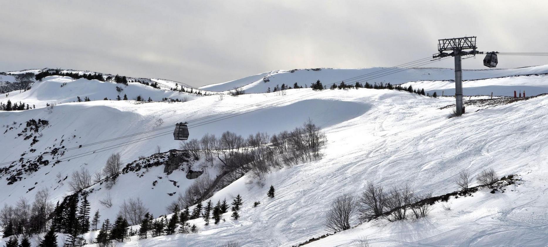 Super Besse : Cabine Téléphérique de la Perdrix, Vue Panoramique Exceptionnelle