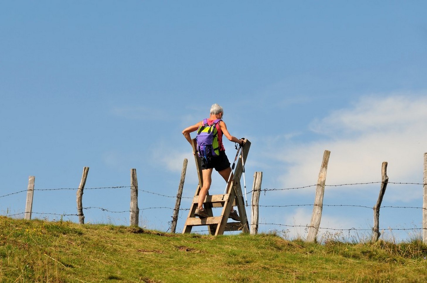 Puy de Sancy - Randonneur sur les Prés - Découverte & Dépaysement Magique