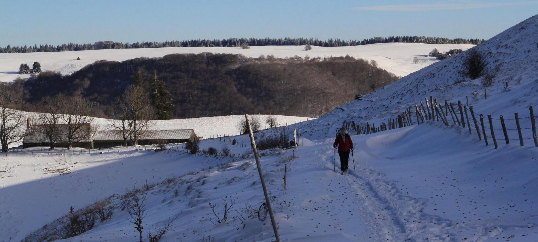 Super Besse - Randonnée Raquettes Sancy - Aventure Hiver