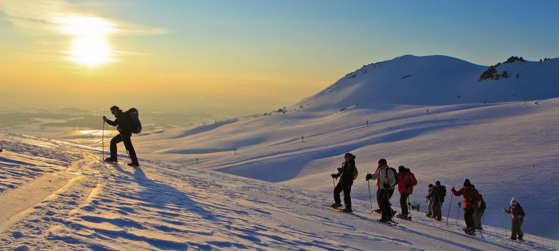 Super Besse - randonnée en raquettes sur le domaine skiable