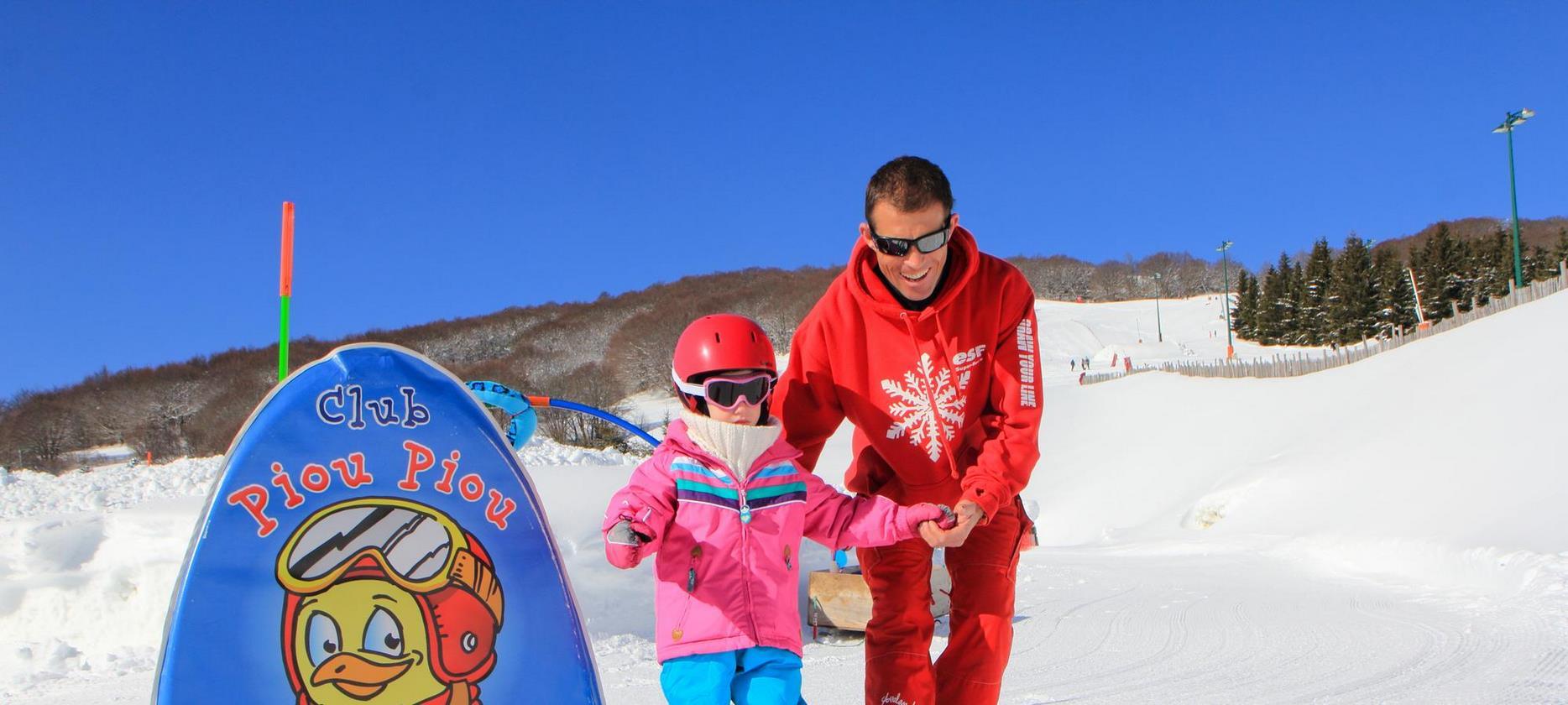 Super Besse : Espace Piou Piou, Découverte du Ski pour les Petits !