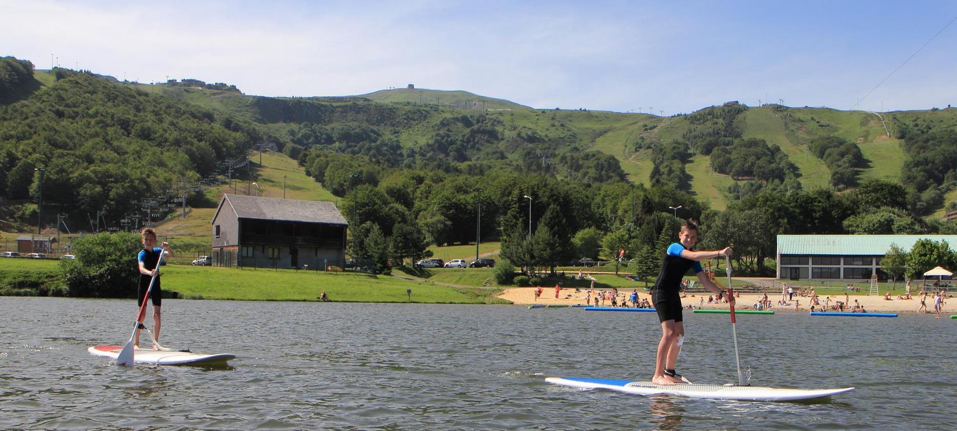 Super Besse - Lac des Hermines - Paddle - Détente & Plaisir