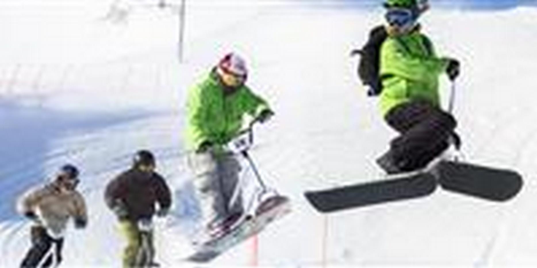 Chalet Ma Cambuse à Super Besse - Découverte du snow scoot