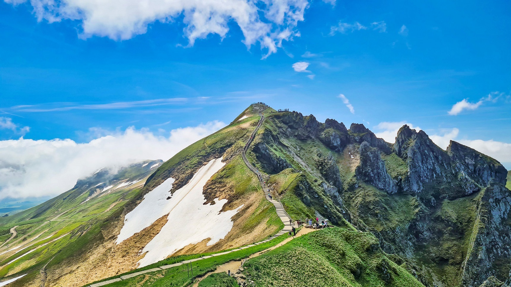 Puy de Sancy : Ascencion et Descente en Téléphérique pour un panorama inoubliable