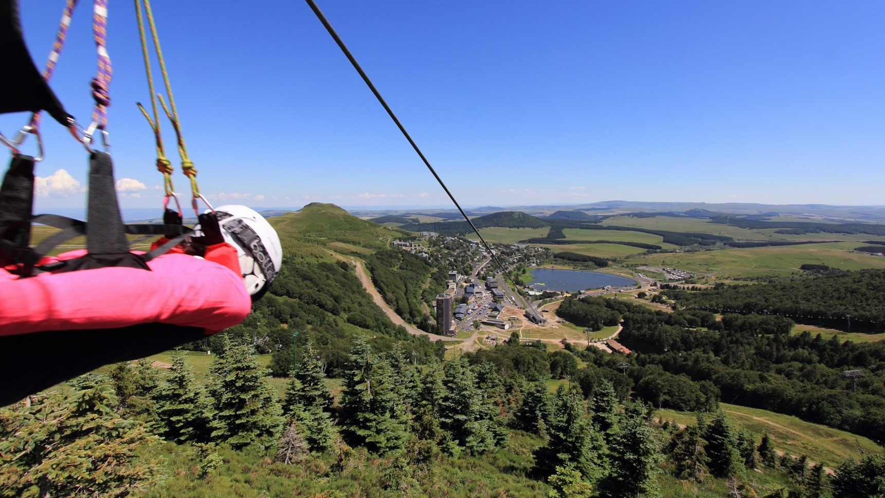 Super Besse : Tyrolienne - Envolée Panoramique Inoubliable !