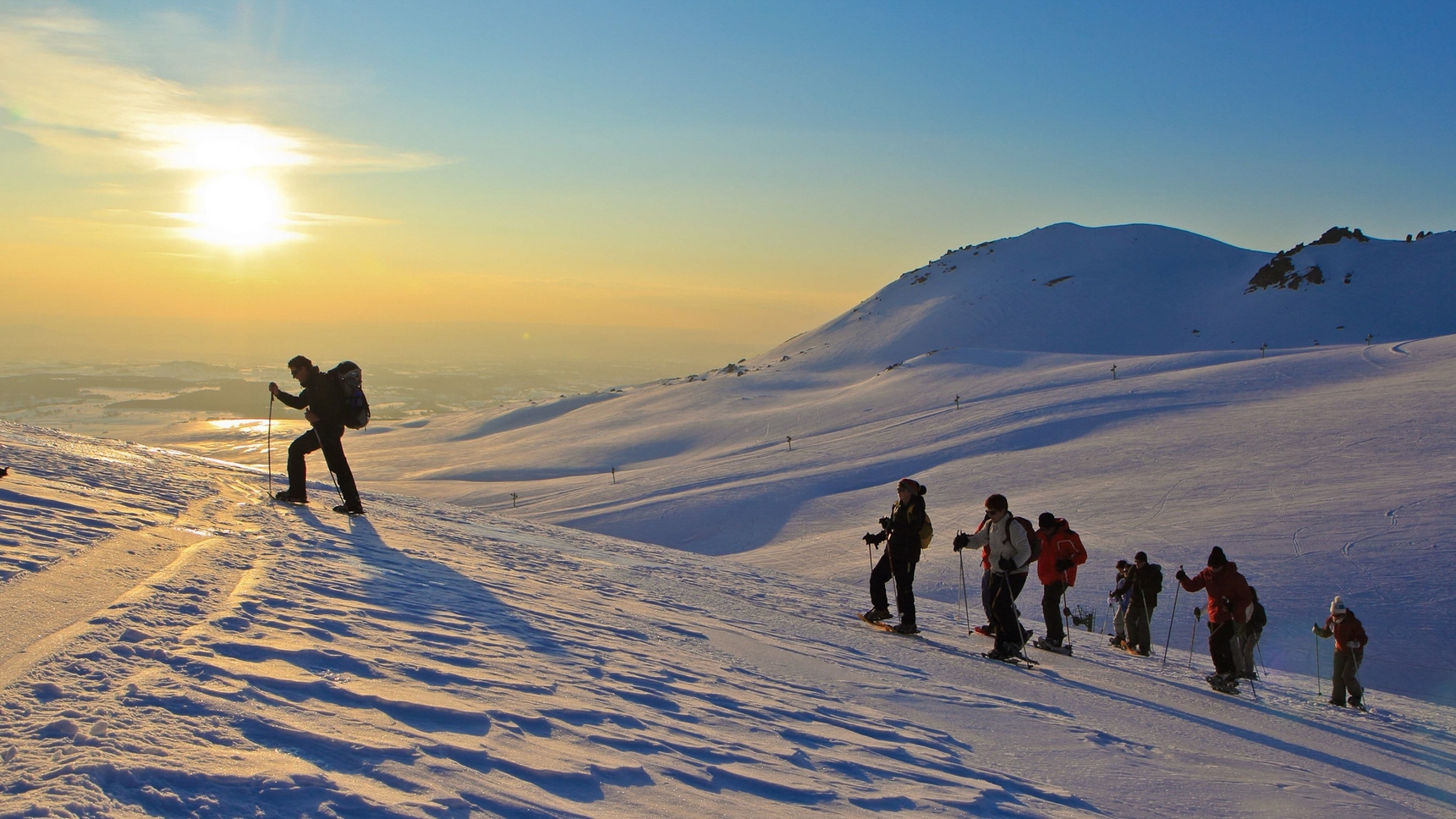 Super Besse : Randonnée Raquettes - Féerie du Massif du Sancy Enneigé