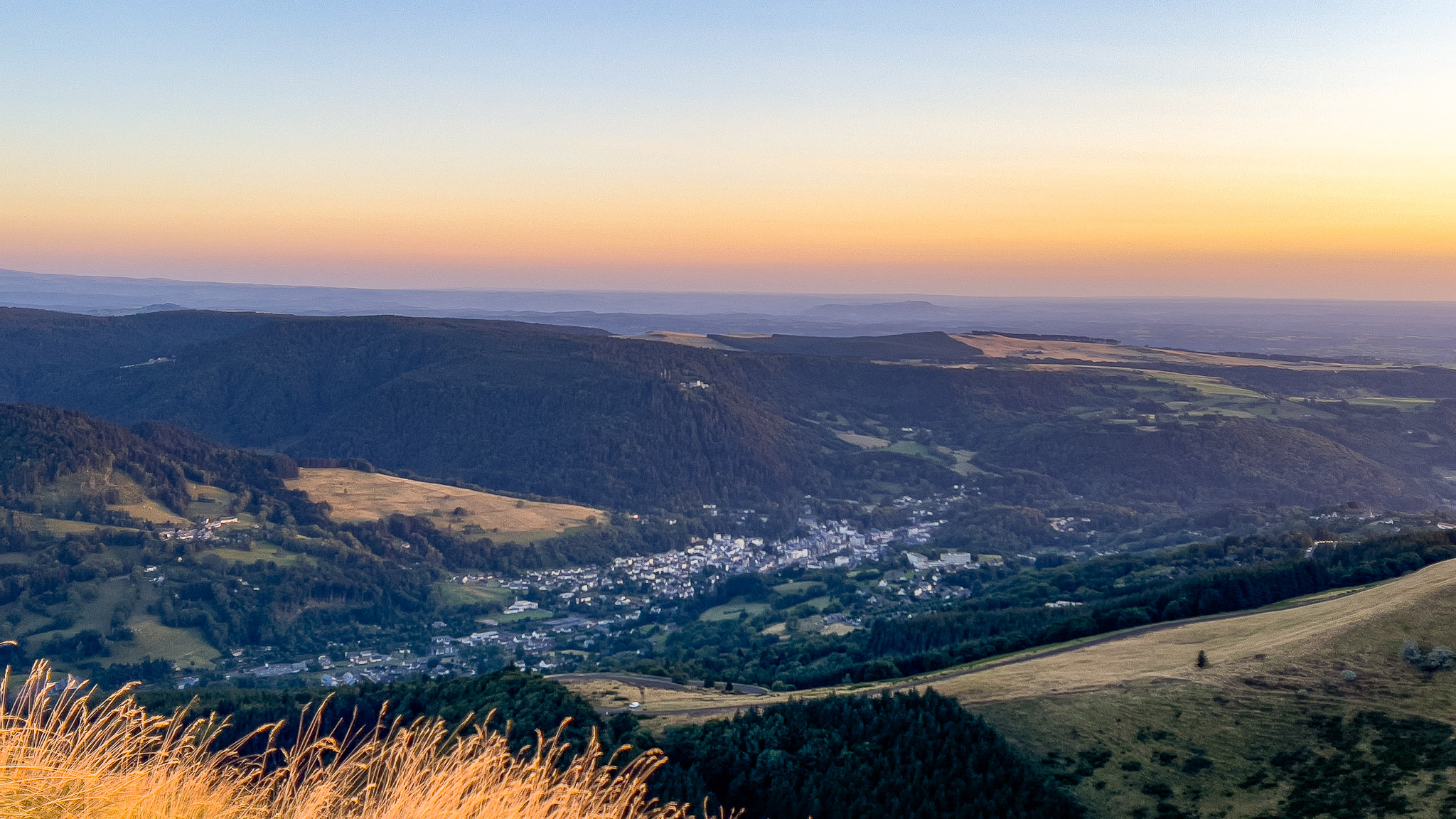 Les Monts Dore, la Banne d'Ordanche, au dessus de la Bourboule