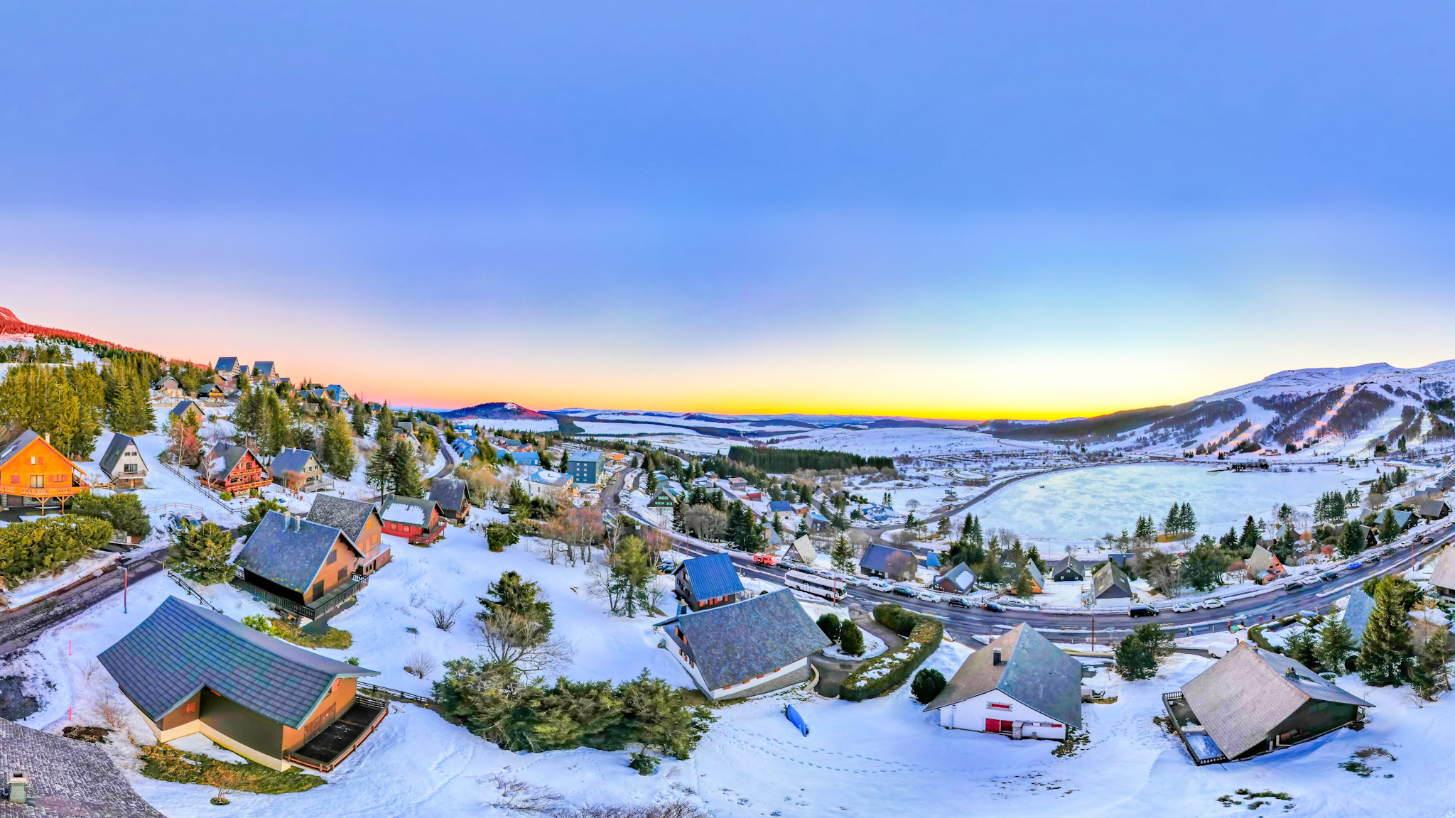 Super Besse - Spectacle du Coucher de Soleil