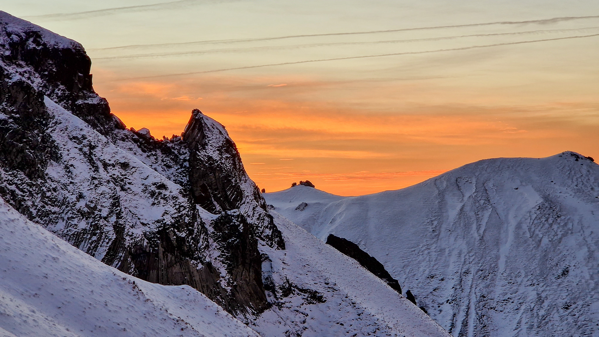 Super Besse : Premier Neige dans le Massif du Sancy - Un Spectacle Naturel