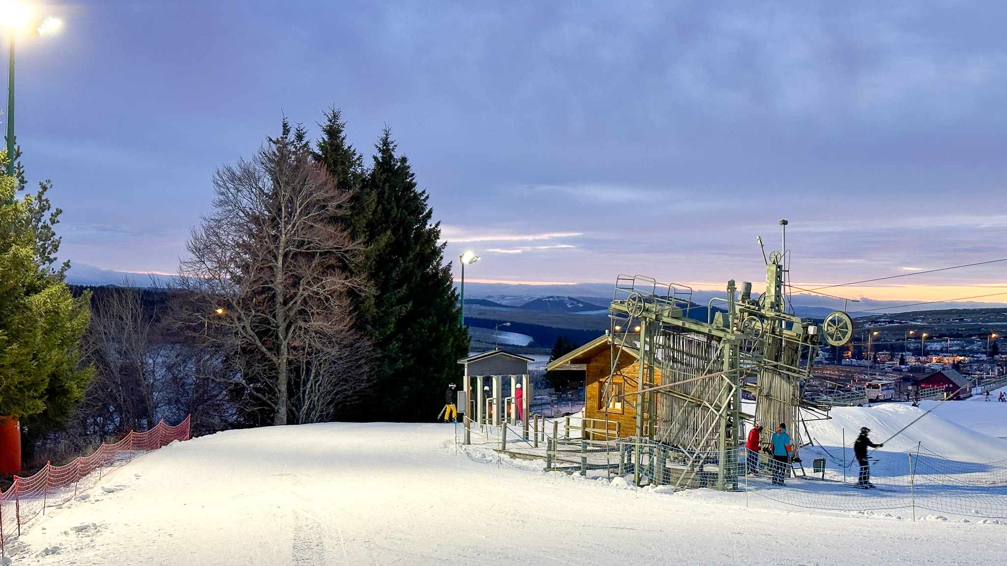 Super Besse - Ski Nocturne - Pistes Illuminées