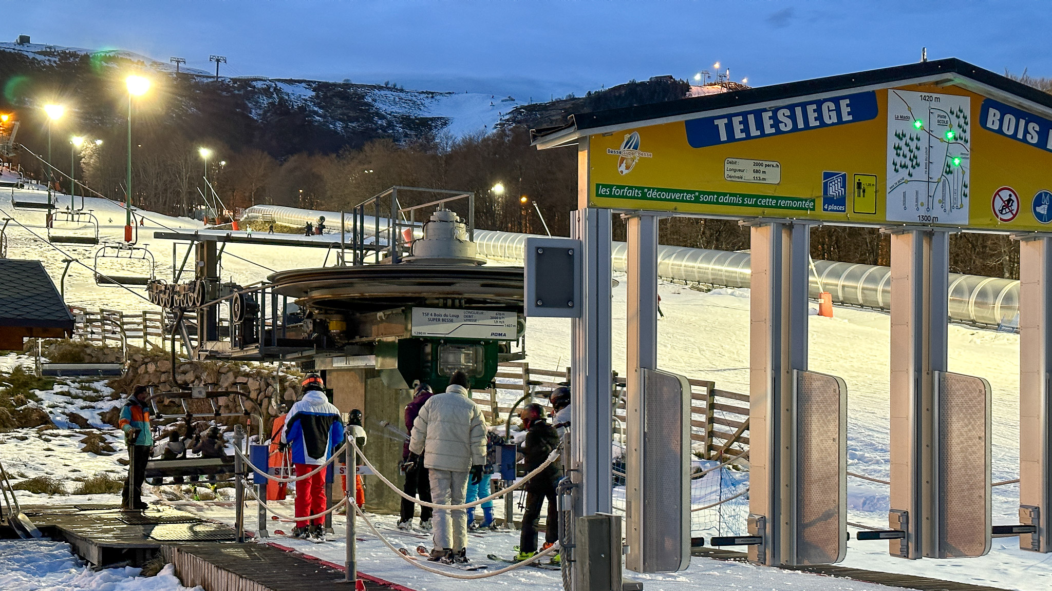 Super Besse - Ski Nocturne : Expérience Inoubliable