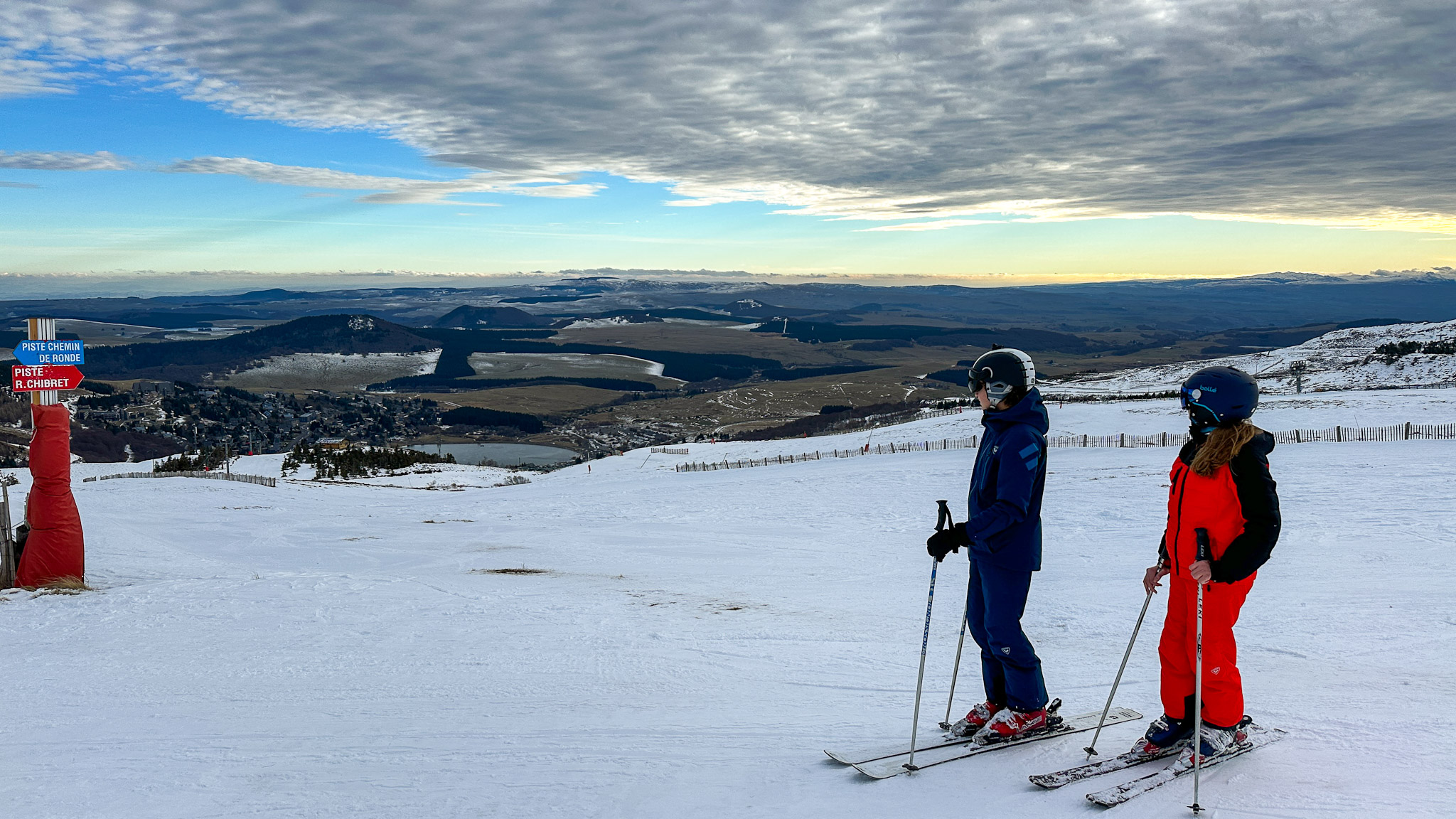 Super Besse - Descente vers la Station - Plaisir de Glisse