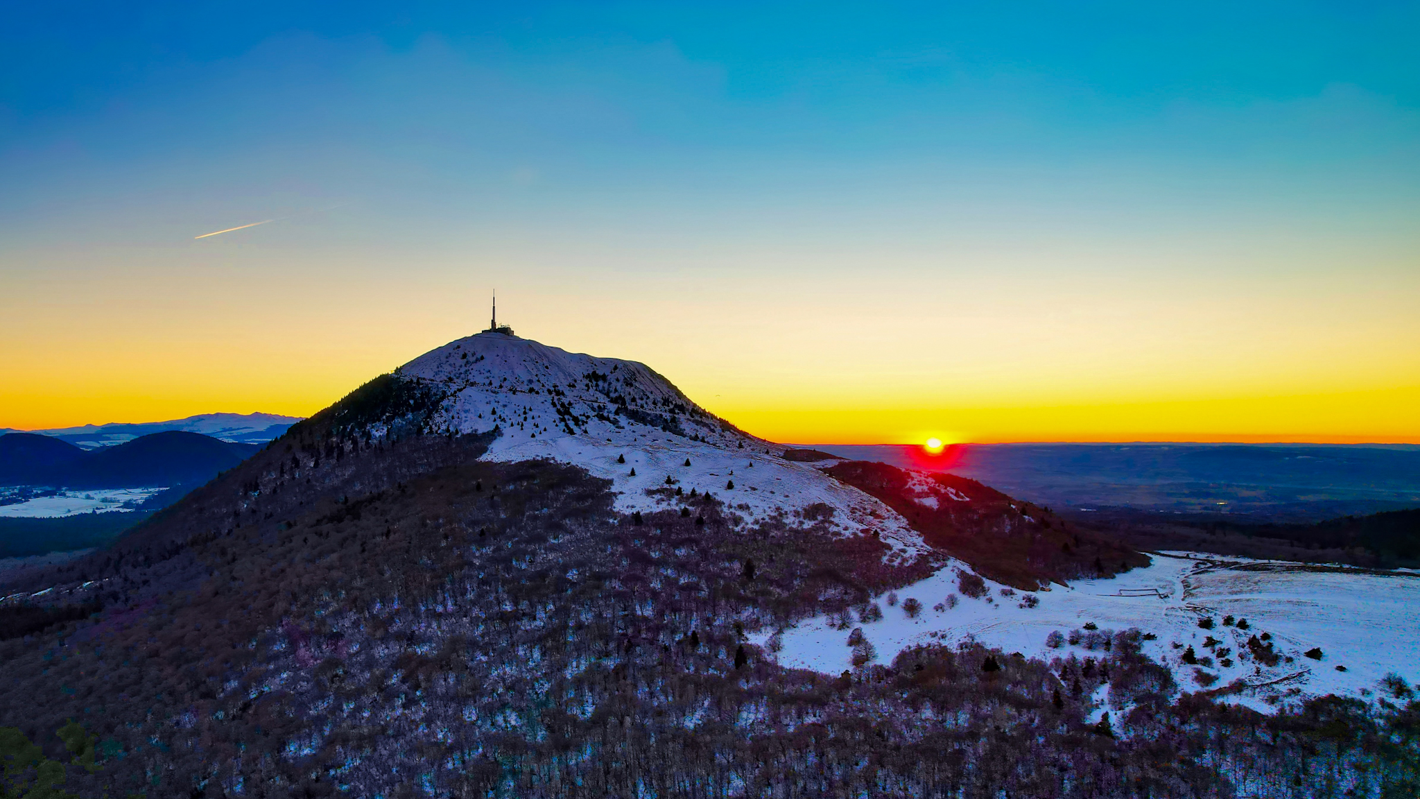 Puy de Dôme - Sommet Enneigé - Féerie d'Hiver