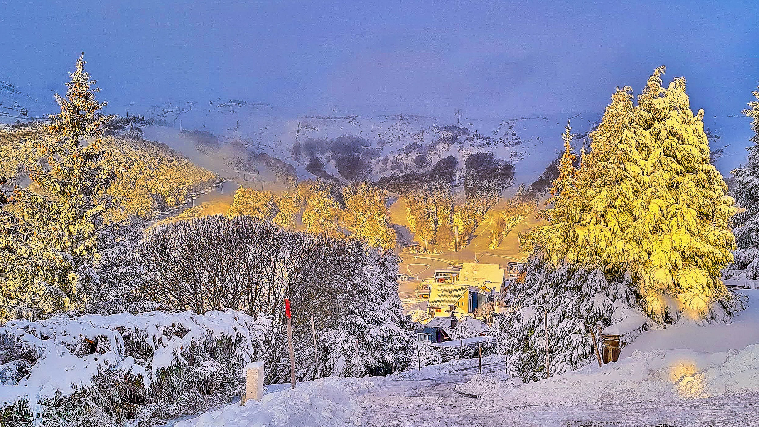 Super Besse - Lumière Magique du Soleil Levant