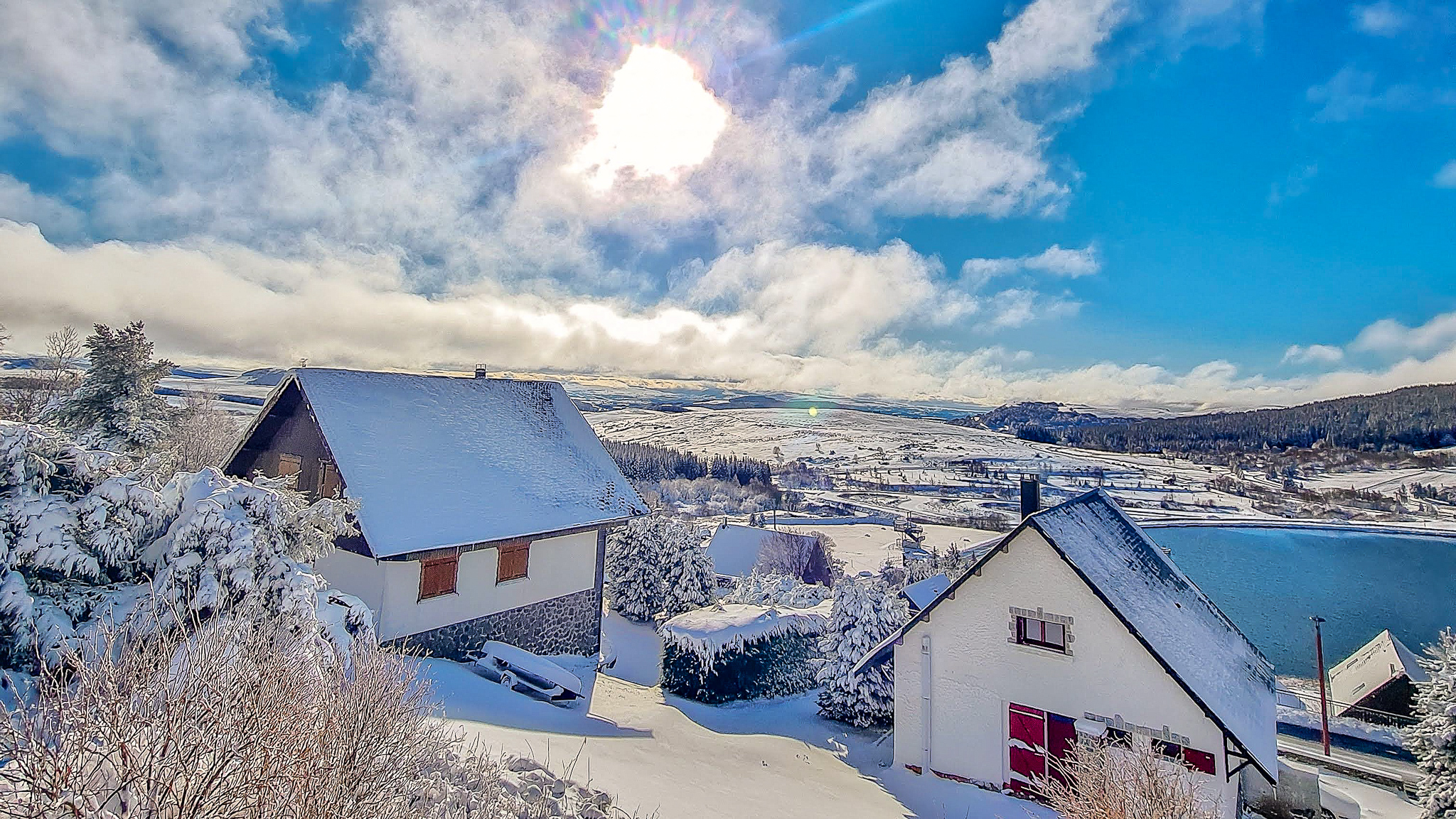 Chalet Ma Cambuse Super Besse - Vue Panoramique Monts du Cantal