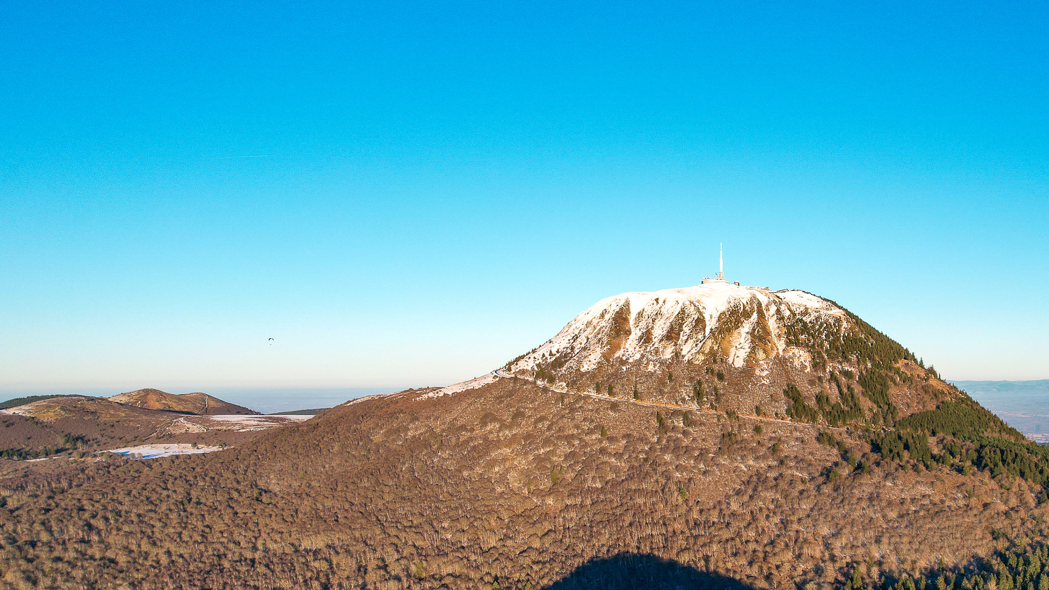 Puy de Dôme - Vue Face Ouest - Volcans Chaîne des Puys - Paysage Exceptionnel