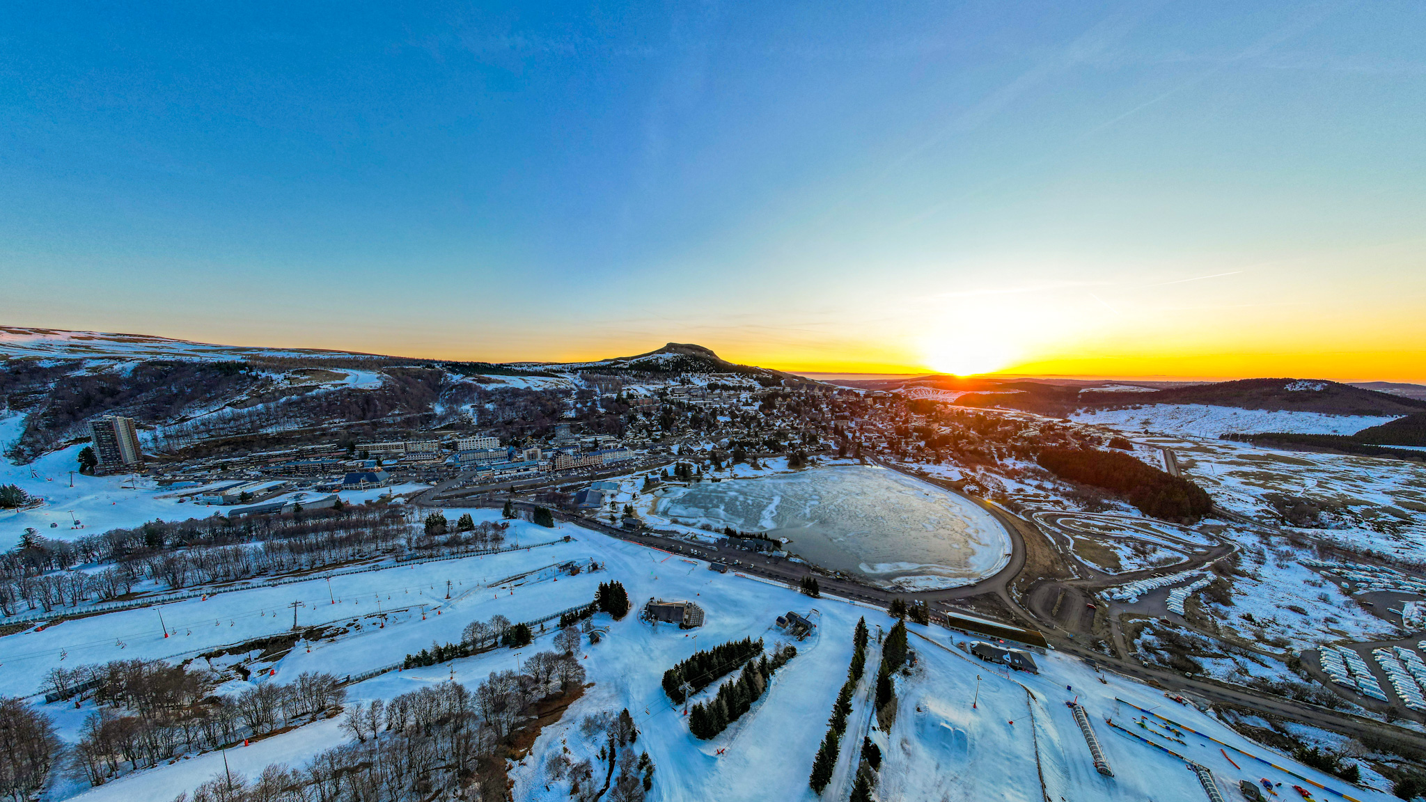 Massif du Sancy : Splendeur Hivernale