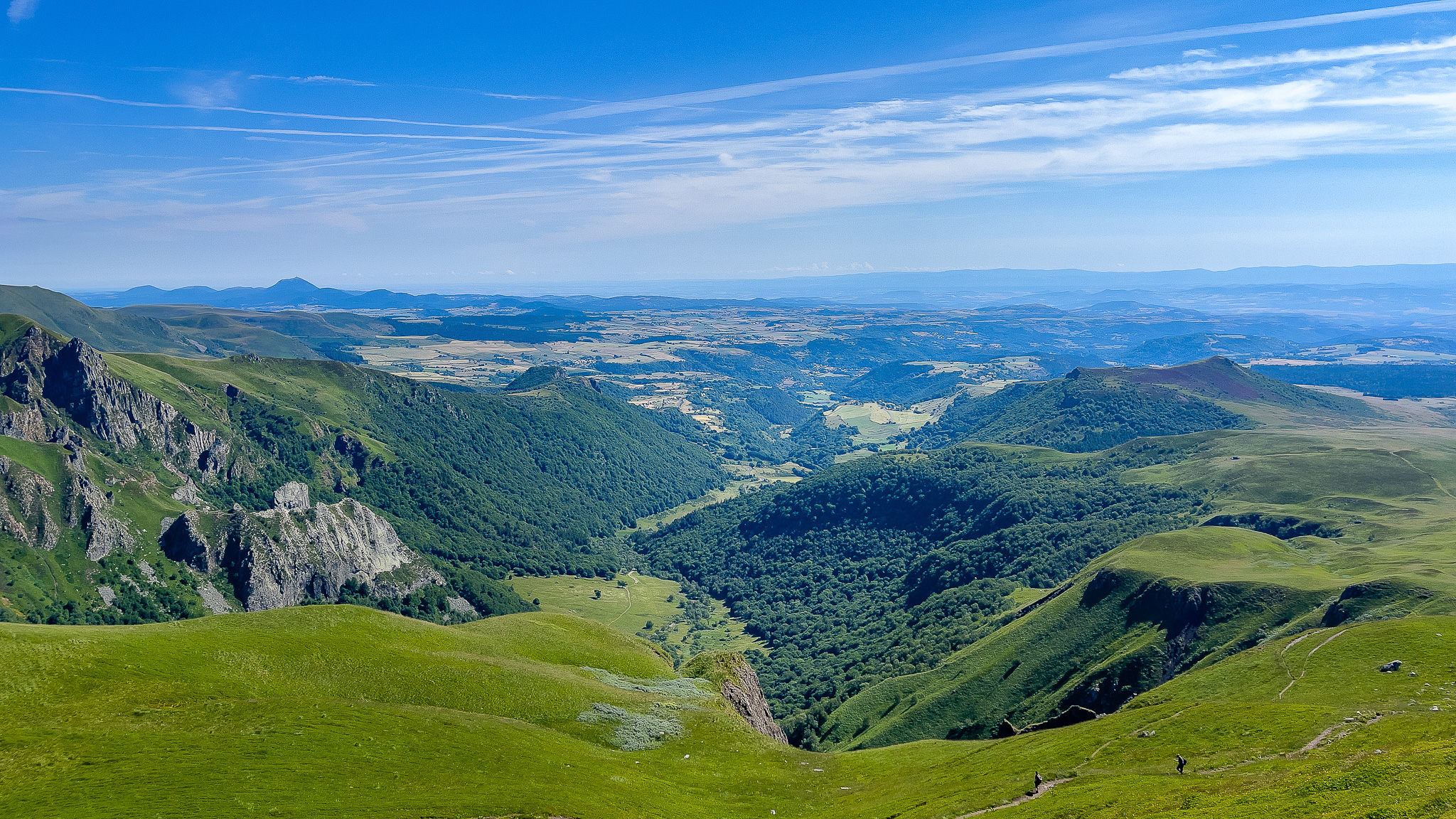 Sommet du Puy de la Perdrix : Panorama Exceptionnel sur la Vallée de Chaudefour