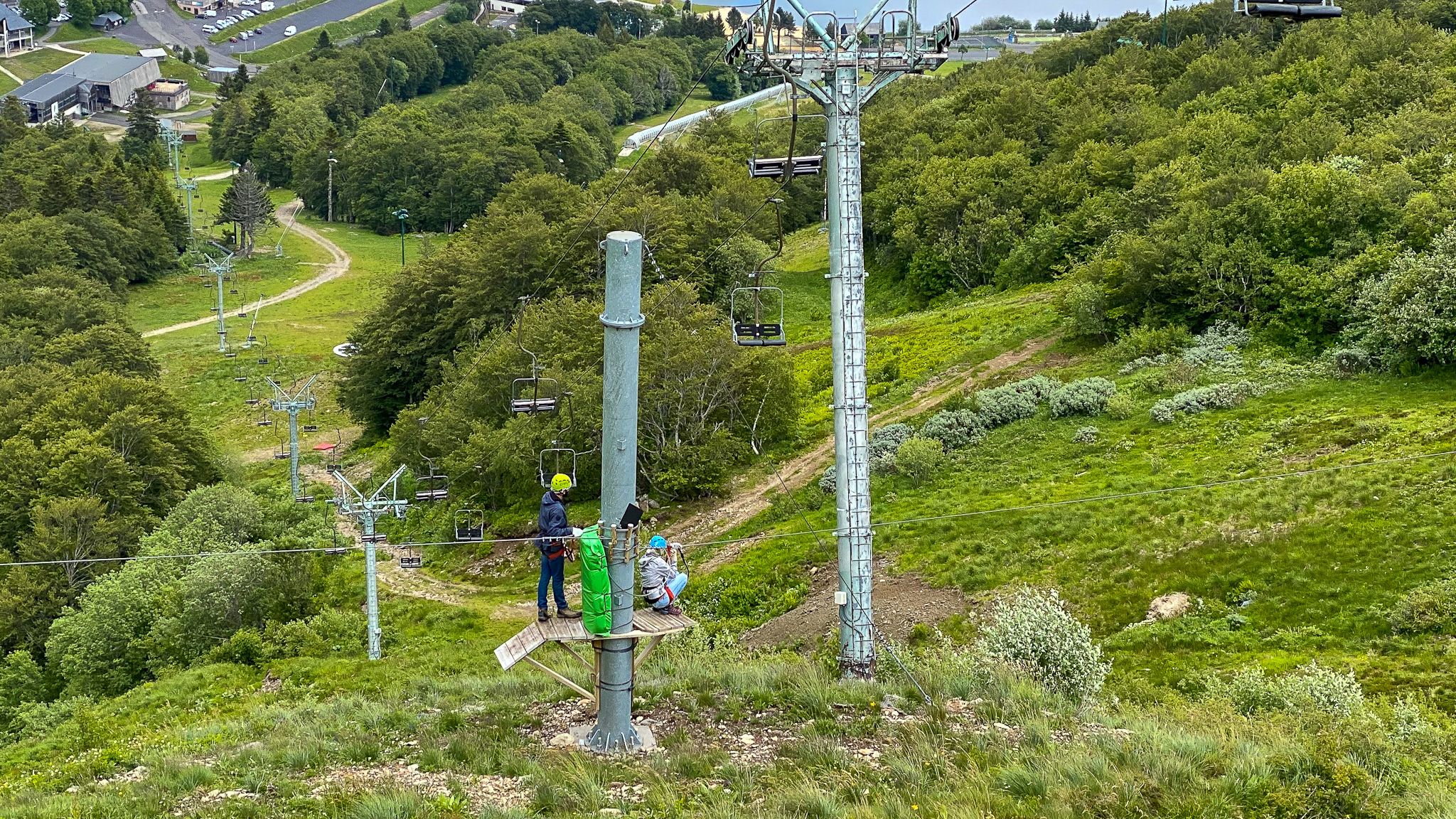 Super Besse : Xtrem Aventure de la Biche, un parcours d'aventure de 1500m !