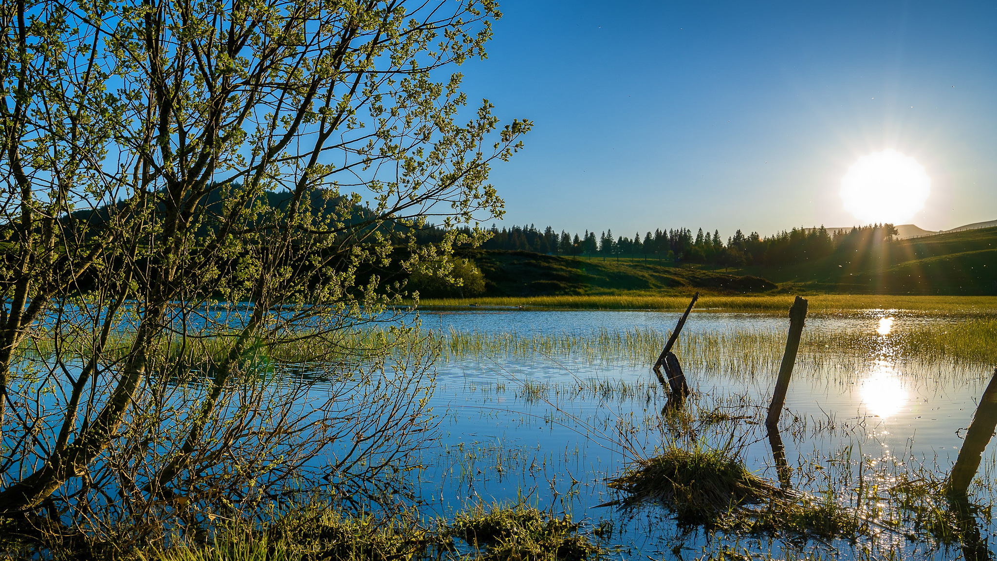 Super Besse : Le Lac de Bourdouze, un joyau caché entre le Lac Pavin et le Lac de Montcynere.