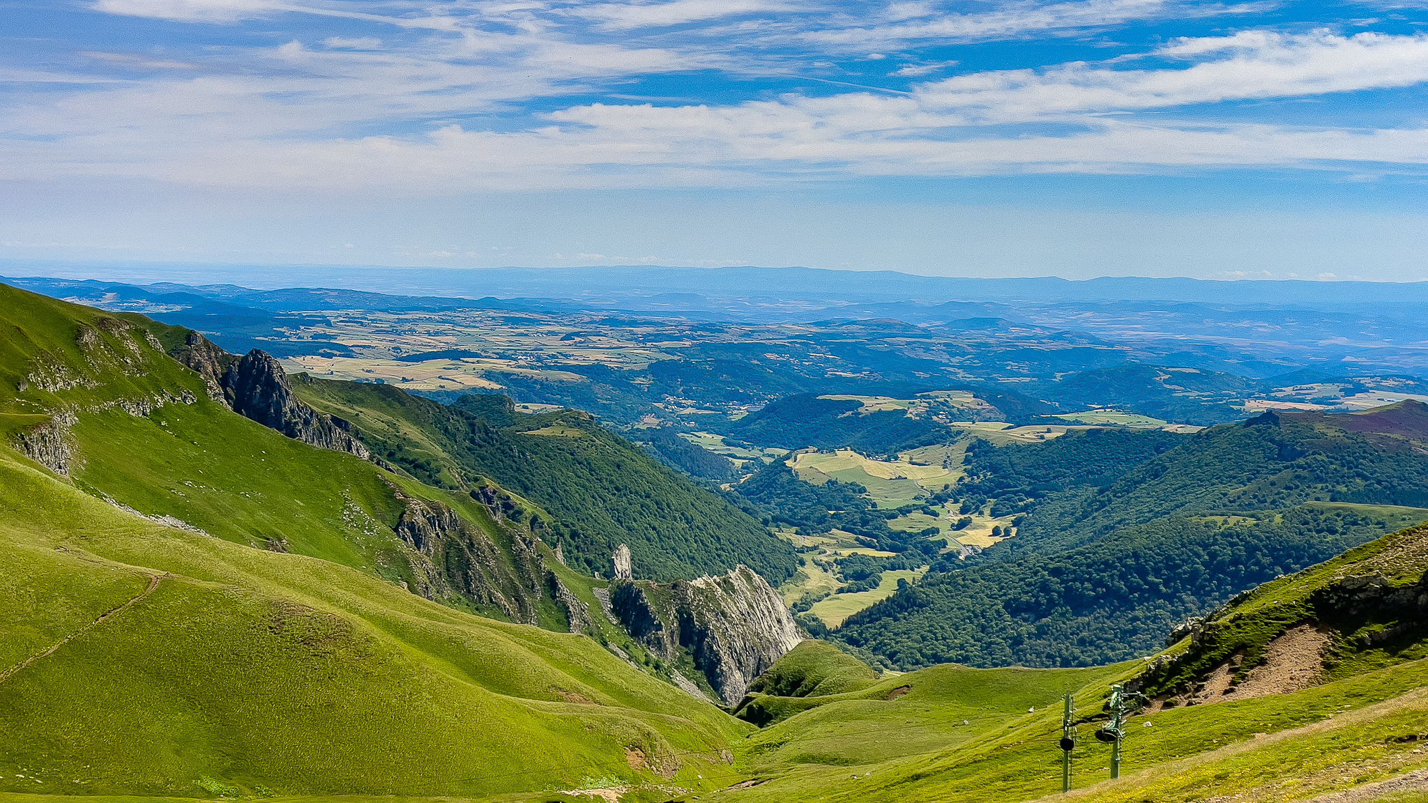 Vallée de Chaudefour - Col de la Cabane - Vue Panoramique Exceptionnelle