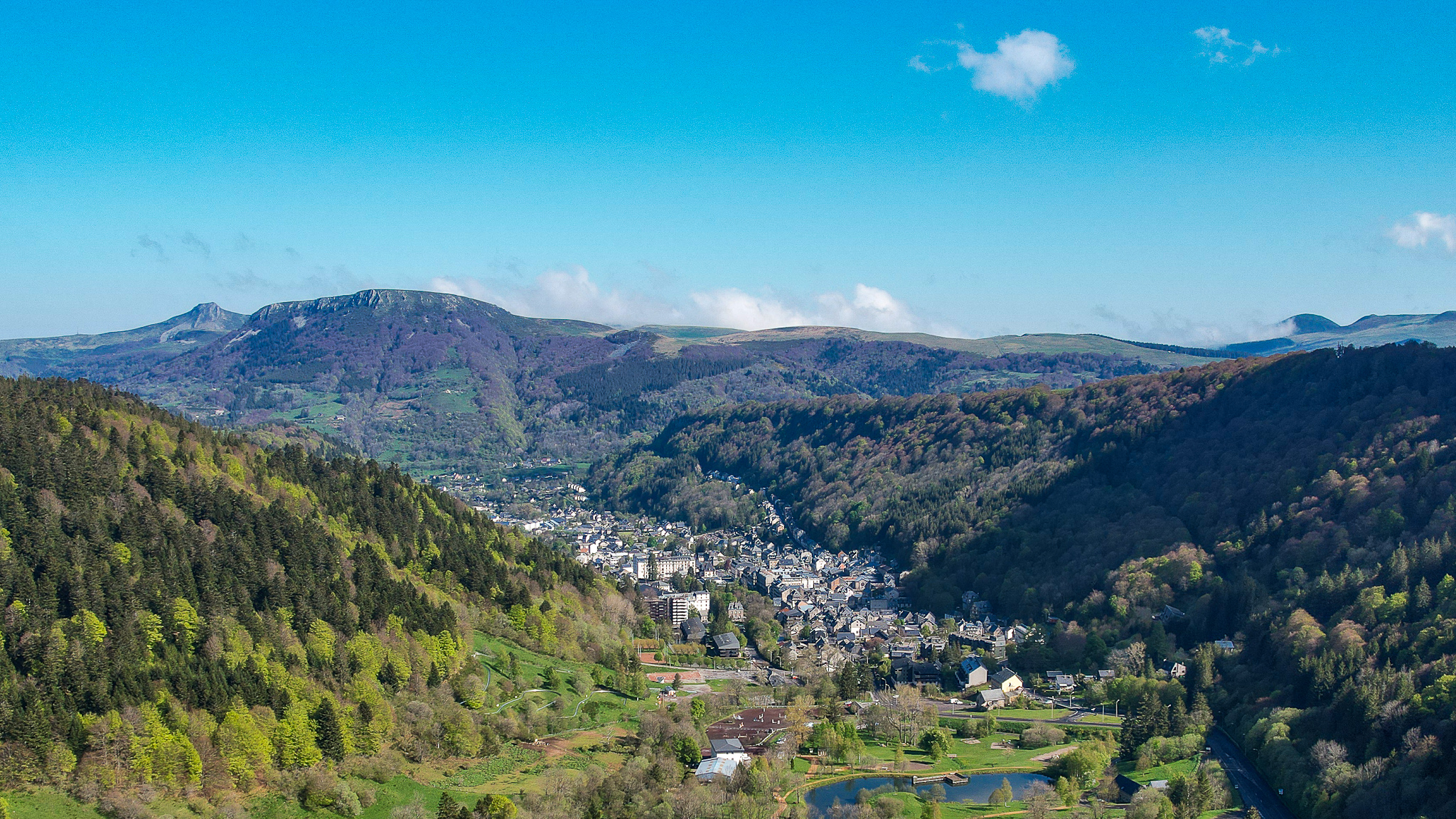 Mont Dore - Panorama sur la Vallée de la Dordogne - Vue Imprenable et Nature