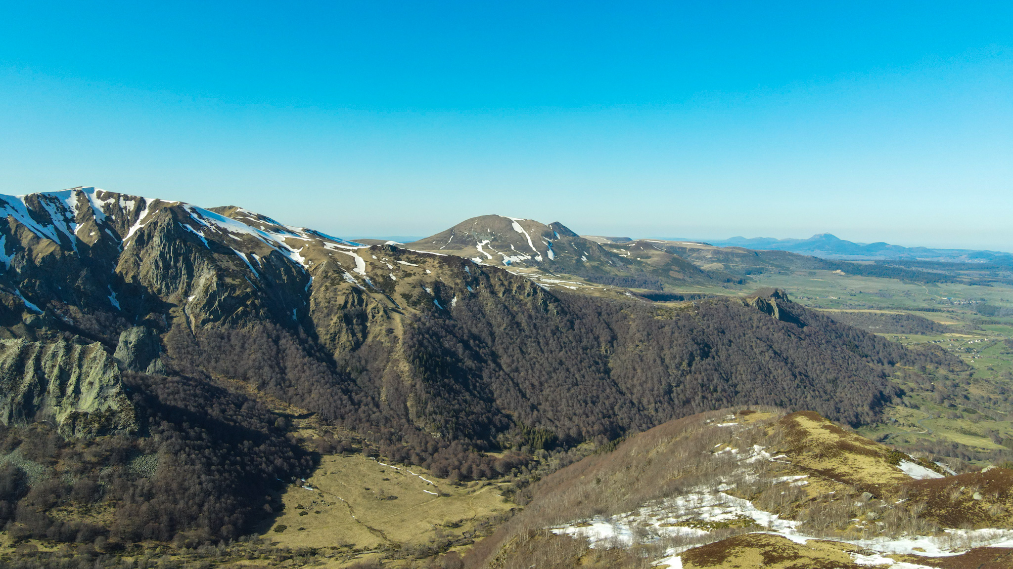 La Vallée de Chaudefour au printemps