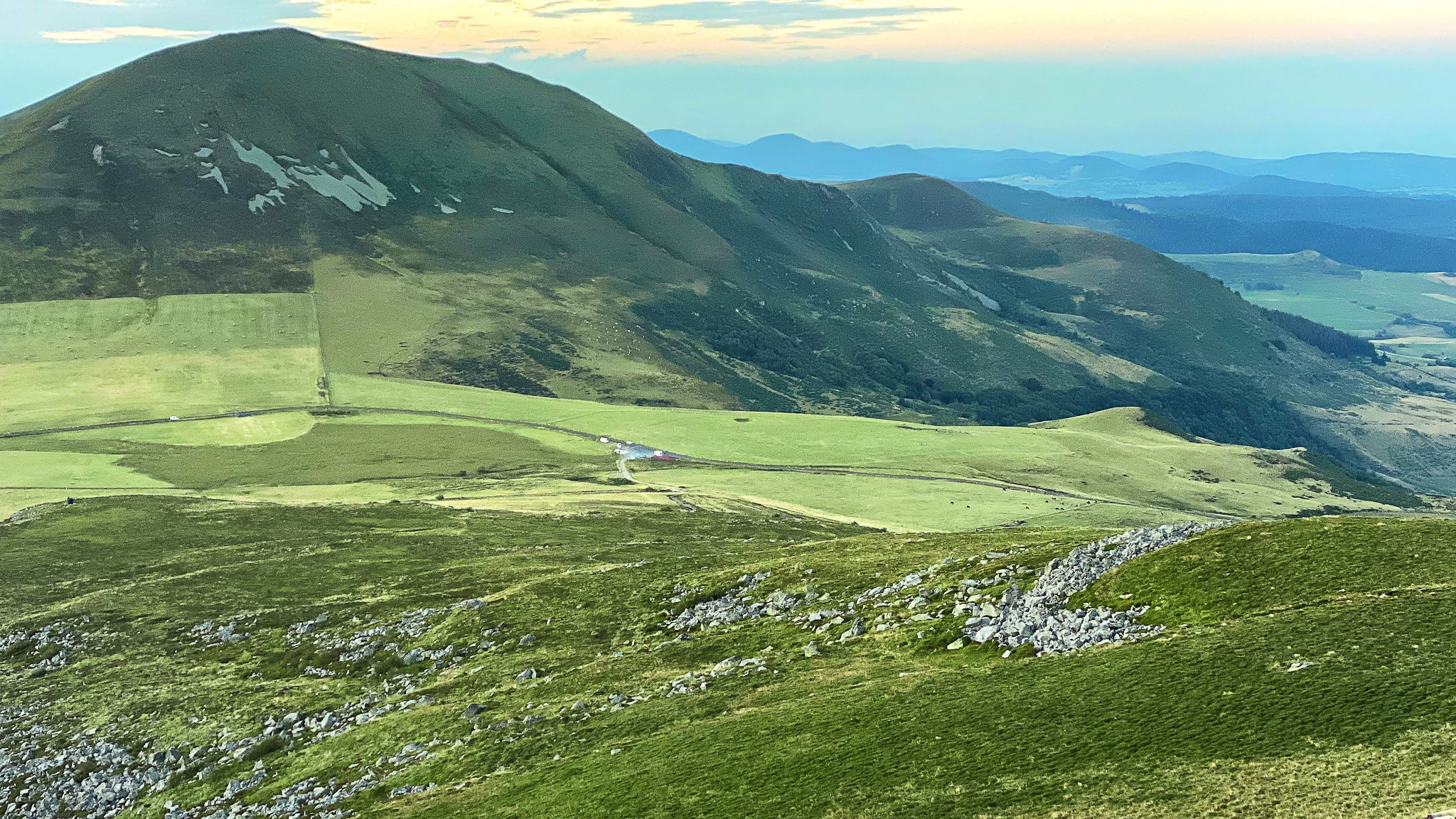 Col de la Croix Saint Robert : Panorama Massif Adventif